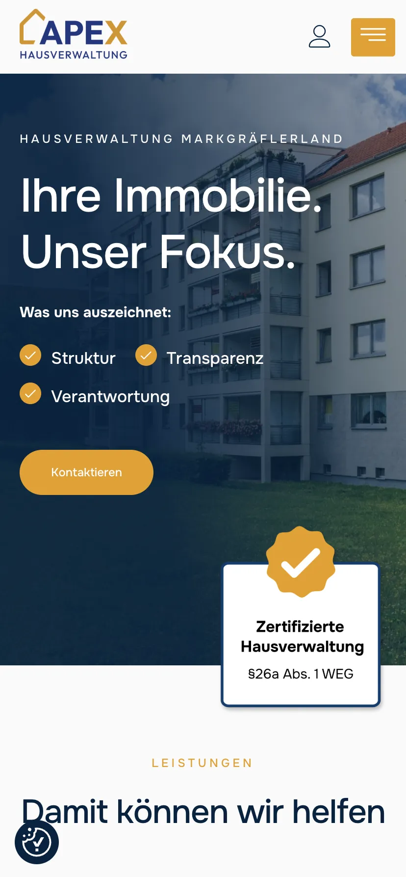 Mobile Ansicht Apex