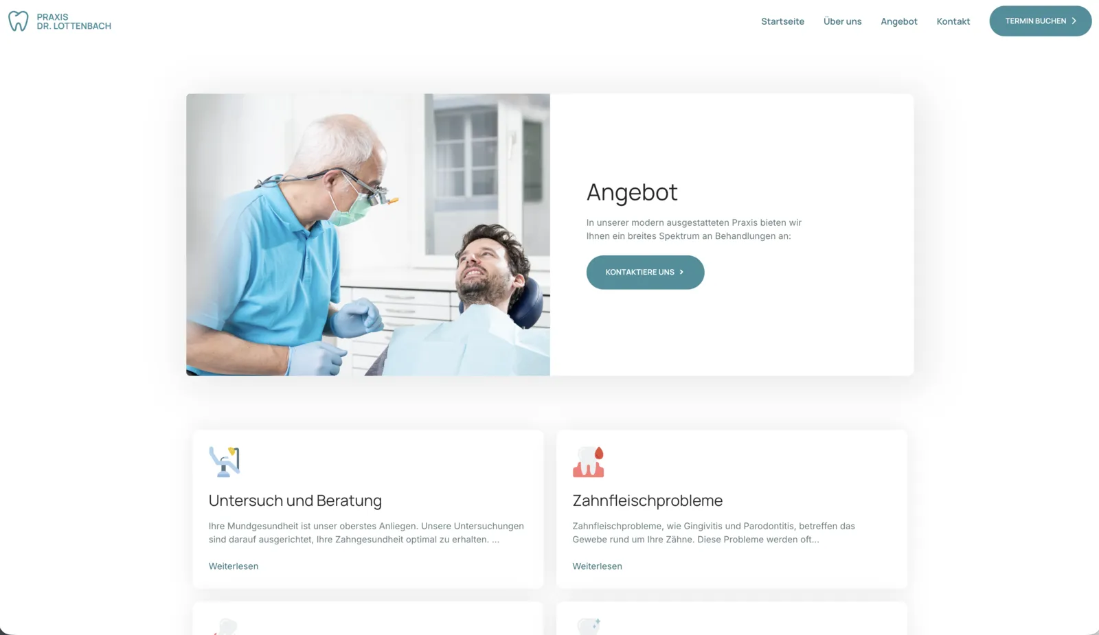 Dienstleistungen Übersicht