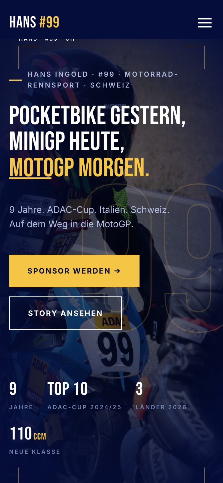 Hans Ingold – mobile Ansicht